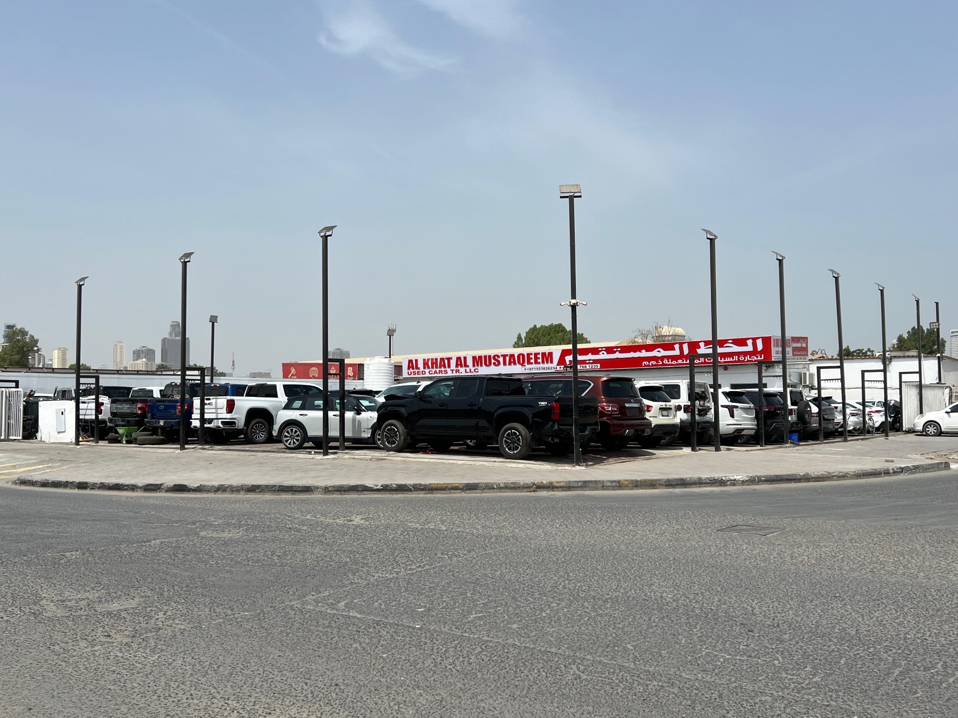 Al Khat Al Mustaqeem yard in Industrial Area 2, Sharjah